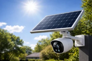Best Angle for Solar Security Camera Panel