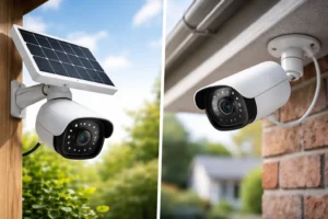 Solar Camera vs Wired Security Camera — Full Comparison