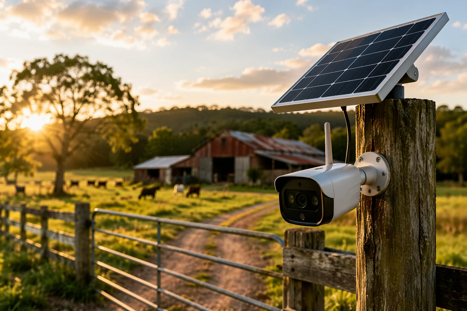 Solar Cameras for Rural Property - Off-Grid Security