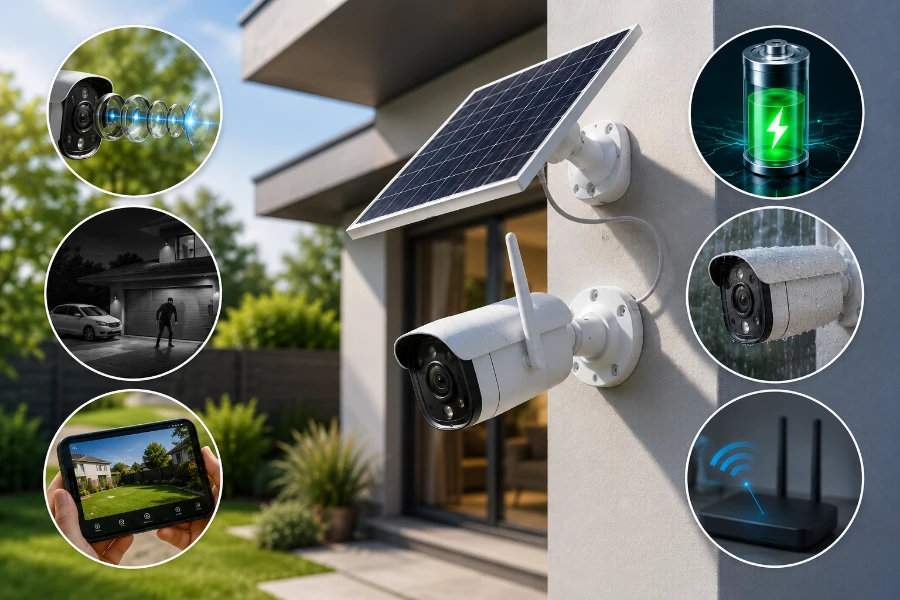 best outdoor wireless security camera system solar powered (2)