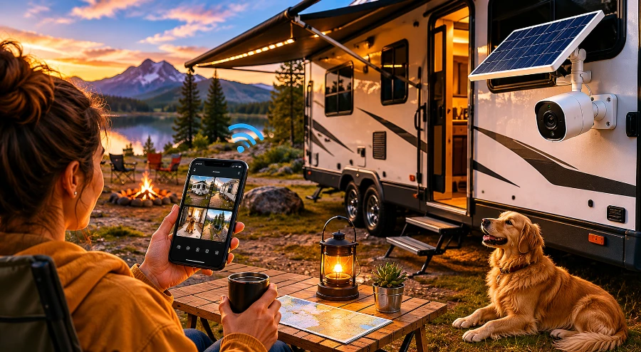 camper security camera solar (2)