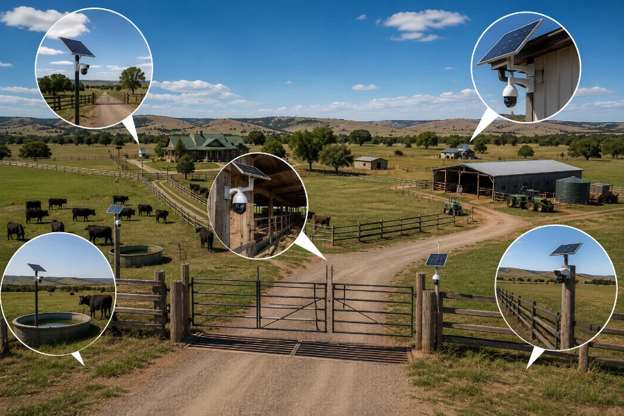 cattle ranch security camera solar (2)