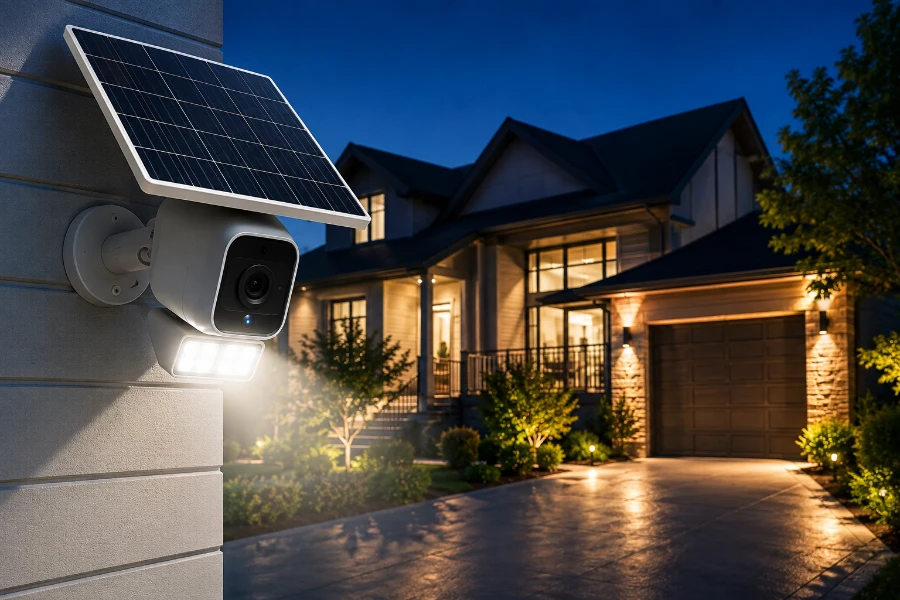 solar security camera with floodlight (3)