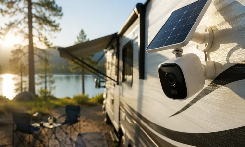 Best Solar Cameras for RVs and Campers