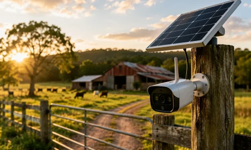 Solar Cameras for Rural Property - Off-Grid Security