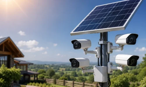 how many solar cameras can one panel power (1)